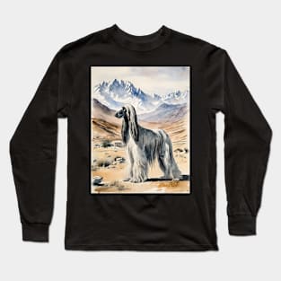 Afghan Hound Long Sleeve T-Shirt